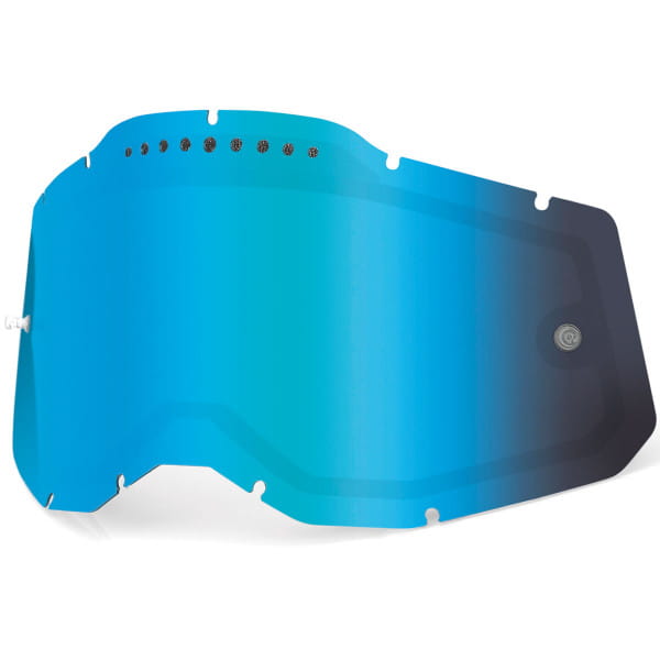 Gen. 2 Vented Mirror Replacement Lens - Blue