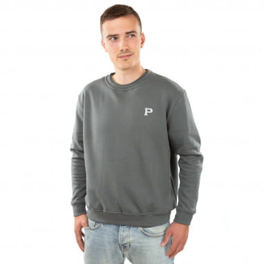 Sudadera P-Logo Gris