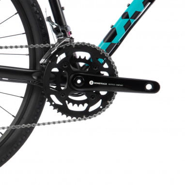 HOOK WMN Komplettrad - Schwarz / Blau - 2020