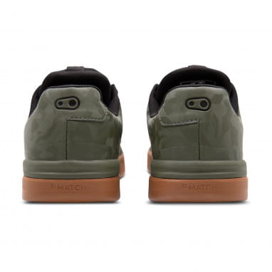 Stamp Shoe Lace - Camo Limited Collection, camo groen/zwart/gum