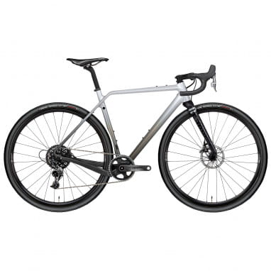 Ruut CF1 Vélo de Gravel - Noir/Blanc