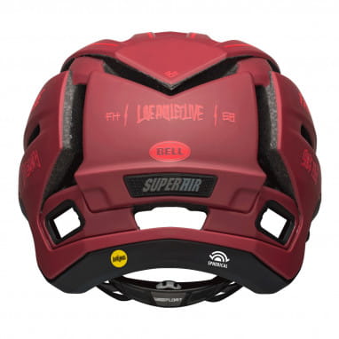Super Air MIPS Spherical - Helmet - Dark Red