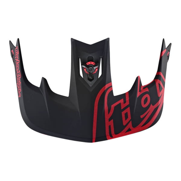 Stage Replacement Visor - Black/Red