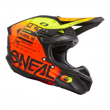5SRS Polyacrylite helmet SCARZ black/red/yellow