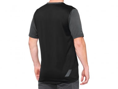 Ridecamp Short Sleeve Jersey - Zwart/Charcoal