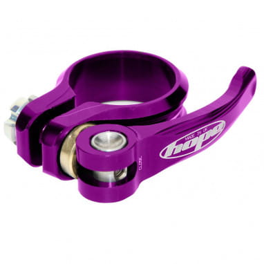 Seat clamp QR - purple