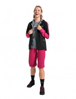 Women's Moab Rain Jacket II - Black/Pink