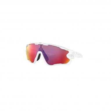 Jawbreaker Sunglasses - Polished White - PRIZM Road