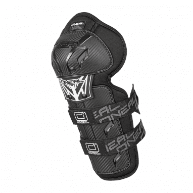 PRO III Carbon Look Knie- und Schienbein-Protektor black