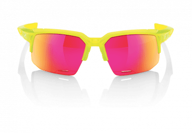 Speedcoupe Sportbril - Paarse meerlaagse spiegelglas lens - zuur