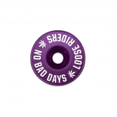 Stem cap No Bad Days - purple
