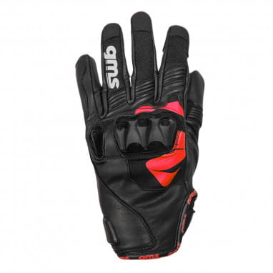 Handschoenen Curve - zwart-rood