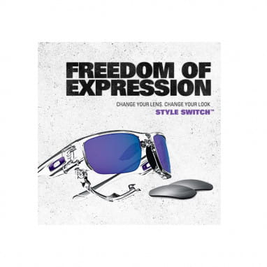 Style Switch Sonnenbrille - Matte Black/Dark Bronze & Warm Grey - OO9194-04