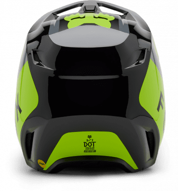 Casco V1 Lean - Grigio/Giallo