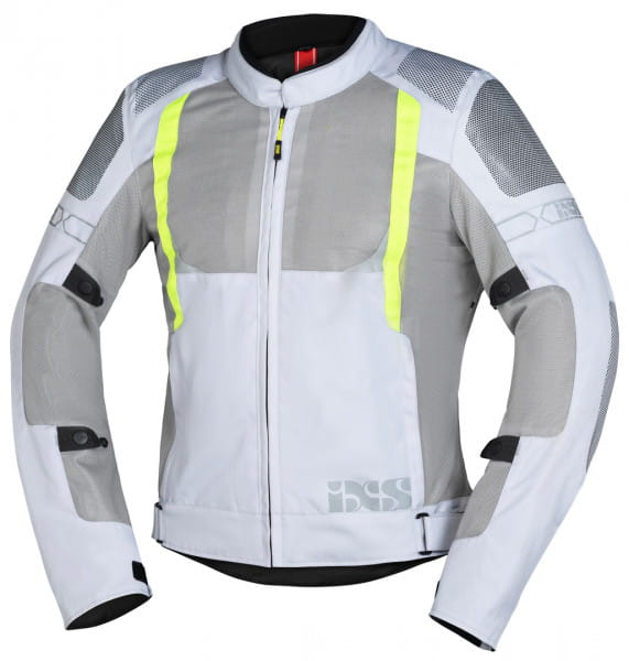 Sport jacket Trigonis-Air light gray-neon yellow