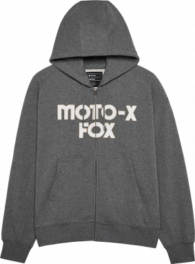 Moto-X Oversized Flc Zip Circa74 Edición Especial - Heather Graphite