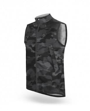 Gilet in pile - Charcoal