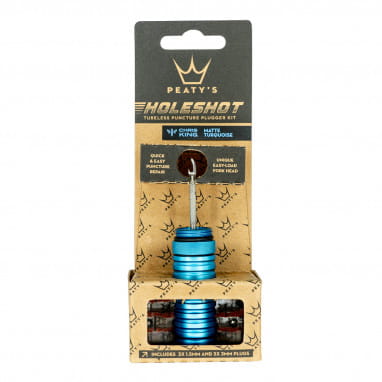 Holeshot Tubeless Plugger Kit - Turquoise