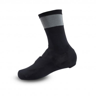 Couverture de chaussure en tricot - Noir