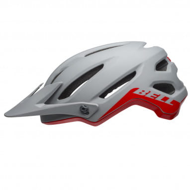 4FORTY Bicycle Helmet - Grey/Red