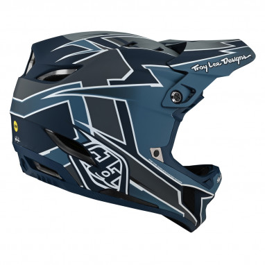 D4 Composite - Fullface Helm - Graph Marine - Schwarz/Blau