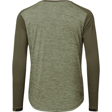 Flow X Maillot à manches longues - Olive-Dark Olive
