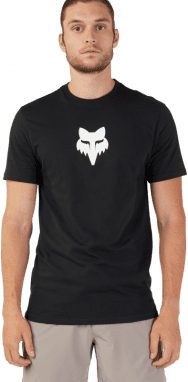 Fox Head Prem T-shirt met korte mouwen - Zwart