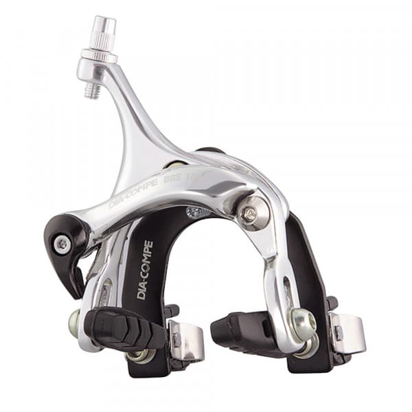 Track front brake for track forks - silver