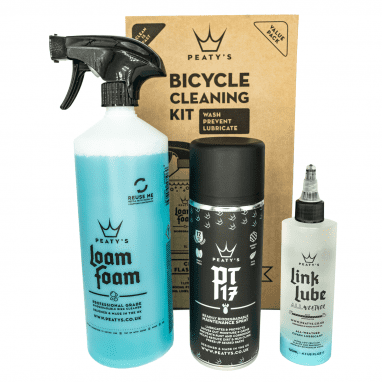 Caja de regalo - Kit de limpieza para bicicletas - Lavar Prevenir Lubricar