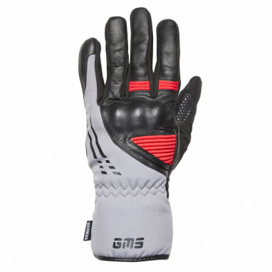 Gloves Stockholm WP - black red