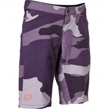 W Ranger - Dames Shorts - Donker paars - Paars/Camo