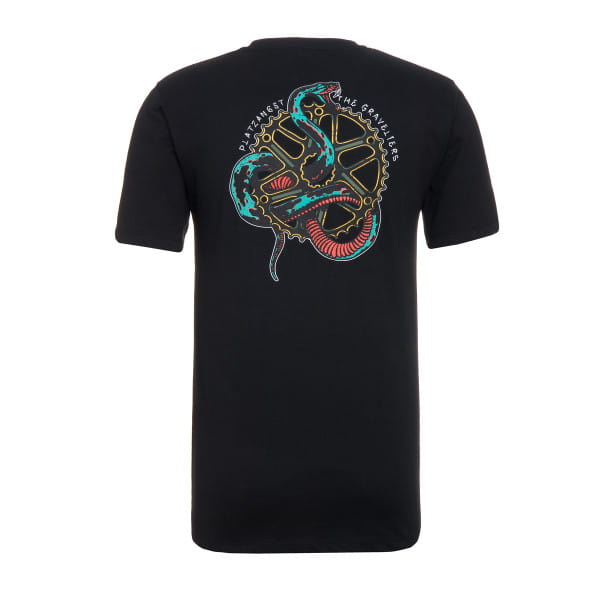 Snake T-Shirt - Schwarz