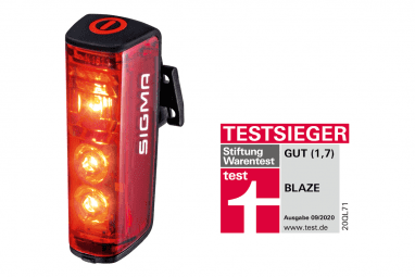 Blaze tail light with brake light function