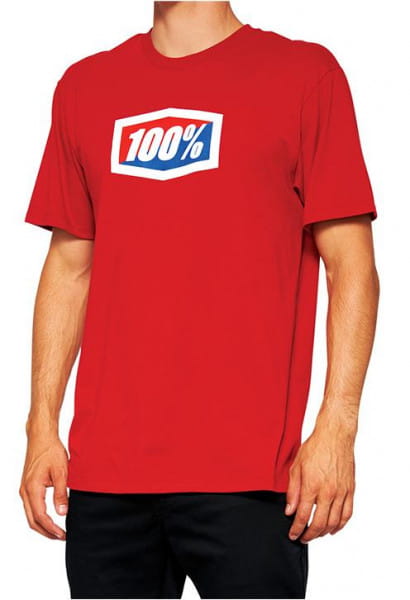 Camiseta oficial - rojo
