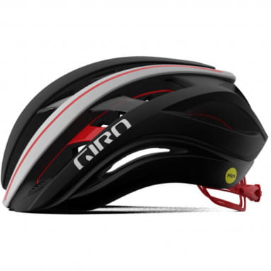 AETHER SPHERICAL MIPS bike helmet - matte black/white/red