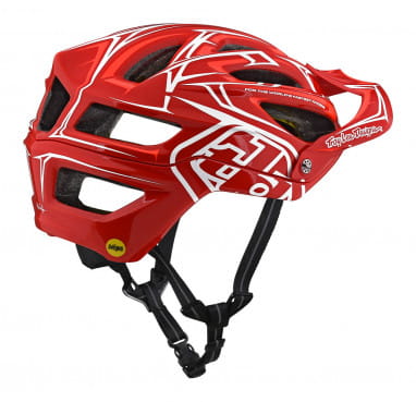 A2 Helm Mips - Pinstripe 2 Red