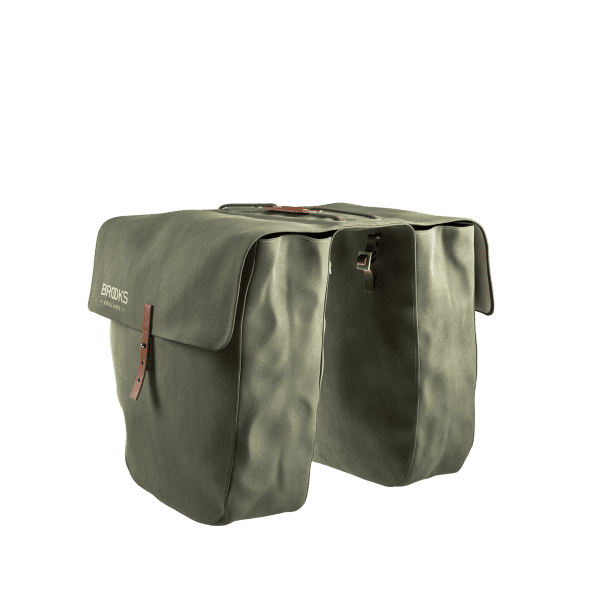 Bricklane Panniers - Sage Green/Honey