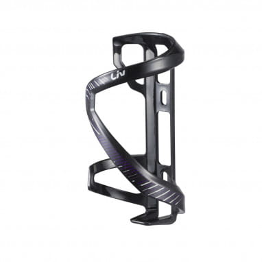 Airway Comp Bottle Cage Sidepull Right - Black/Purple/Silver