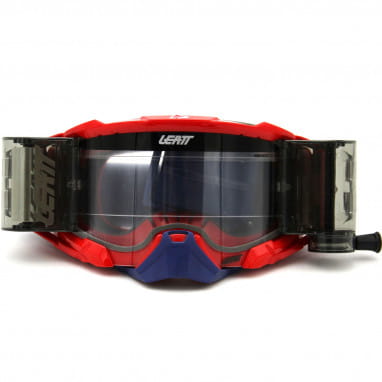 Velocity 5.5 Goggle with Roll-Off System Clear - Red