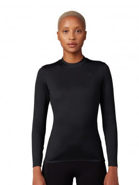 Women's Tecbase Fire Long-Sleeve Shirt - Black