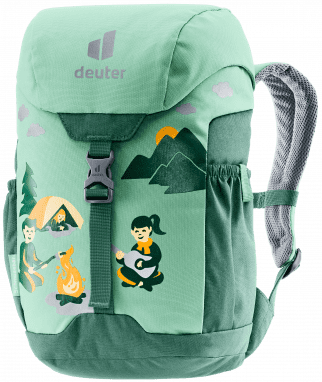 Kinderrucksack Schmusebär - spearmint-seagreen