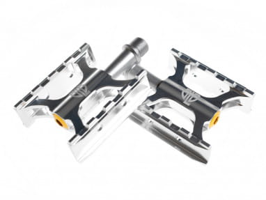 Track pedals - silver