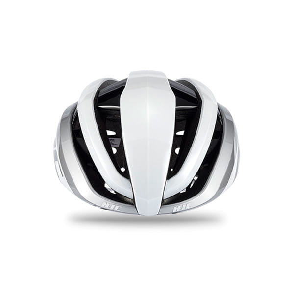 IBEX Road Helm - Gloss White / Silver