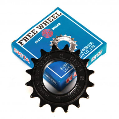 Freilaufritzel - 1/8 Zoll - schwarz