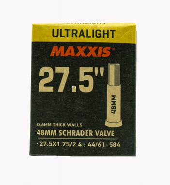 Ultralight tube 27.5 x 1.75/2.4 AV valve 48 mm