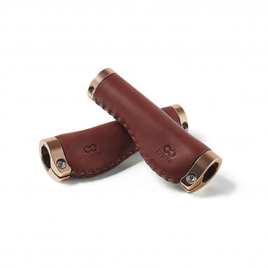Handy ergonimic Grips for GripShift 130/100mm brown