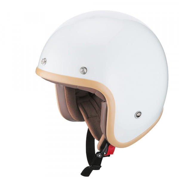 HX 89 Motorradhelm white