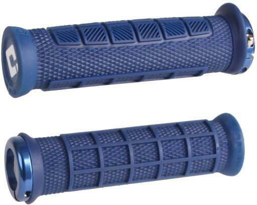 Elite Pro Lock-On Grips - blue