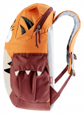 Kikki Kinderrucksack - mandarine-redwood