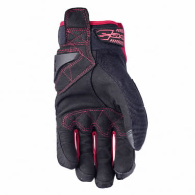 RS3 handschoenen - zwart-rood